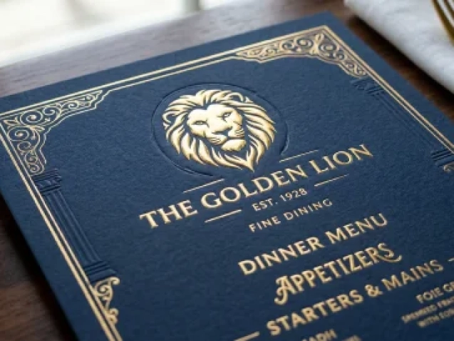 custom foil label printing services in the USA